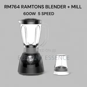 Ramtons Blender With Mill 600w