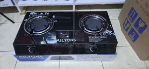 Ailyons Infrared 2gas Burner Cooker Glass Top
