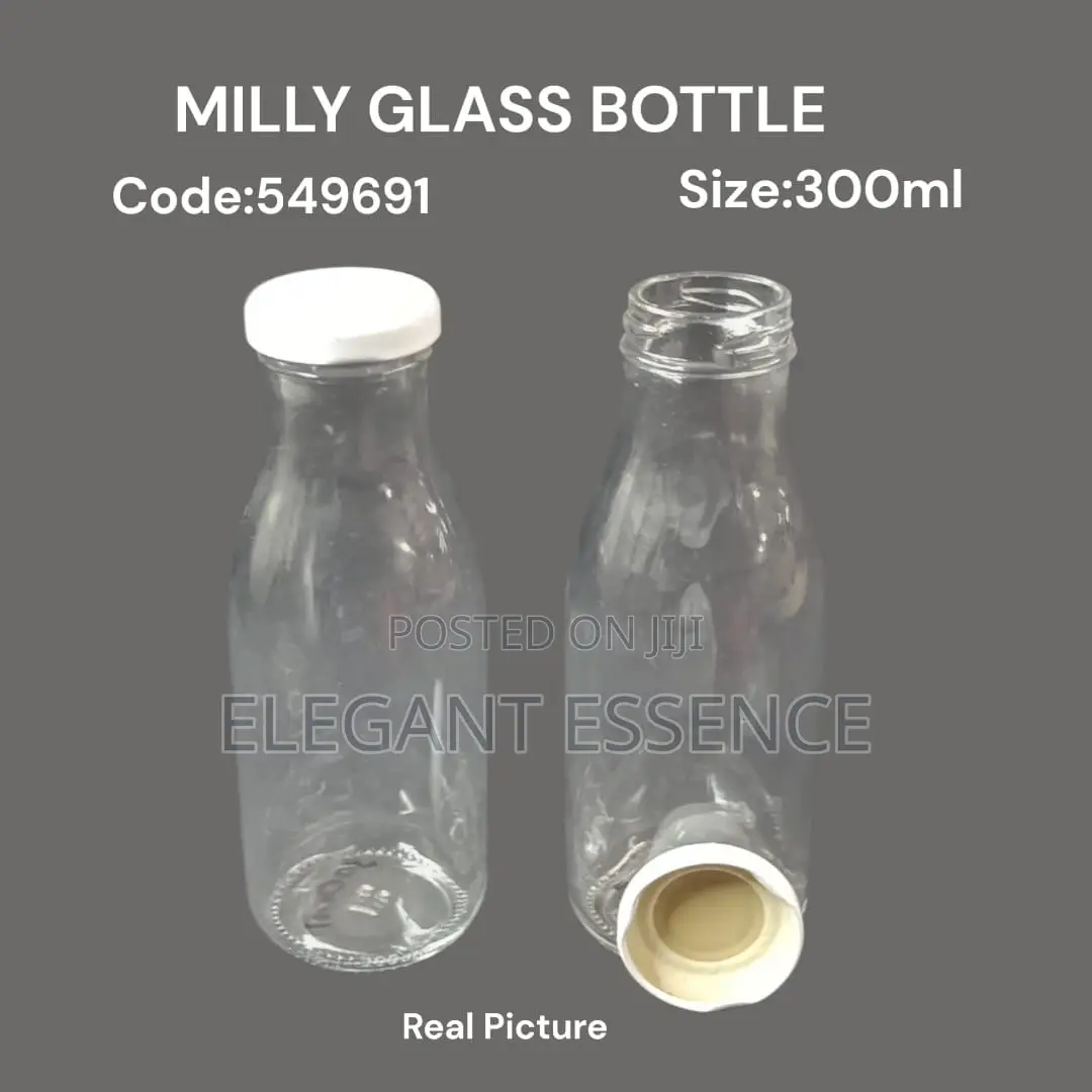 Milk Glass Bottle