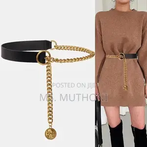 Pendant Chain Strap Rope Female Fine Waistband