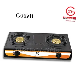 Eurochef 2 Burner Gas Cooker – Stainless Steel Table Top