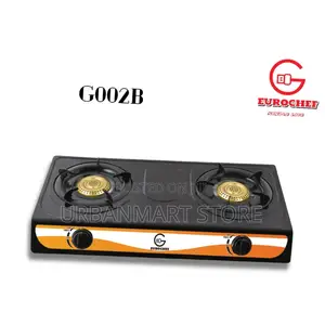 Eurochef 2 Burner Stainless Steel Table Top Gas Cooker
