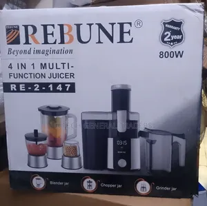 Rebune 4in1 Commercial and Home Use Multi Functional Food Processor
