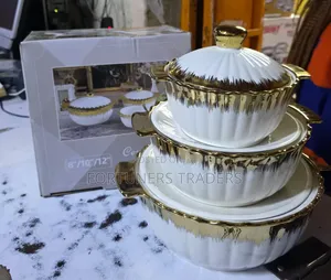 3 PCS Ceramic Soups Pots