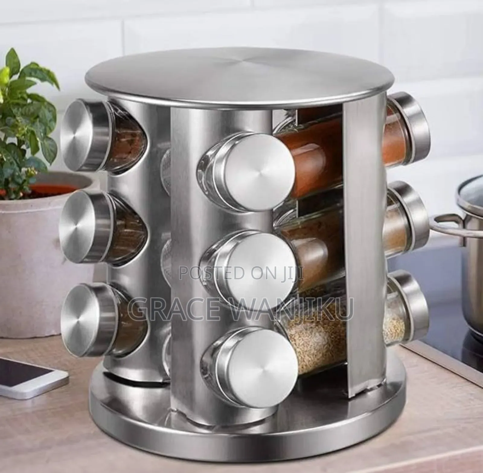 Rotating Spice Rack
