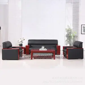 Office Sofa; Executive Five Seaters Office Leather Sofa Sets
