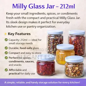 212ml Glass Jar