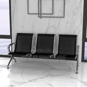 Office Bench; Three Seaters Metllic Reception Office Benches