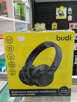 Budi Bluetooth Wireless Headphones With Bass Stereo .