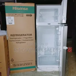 Hisense 128l Double Door Fridge Ref124dr Silver