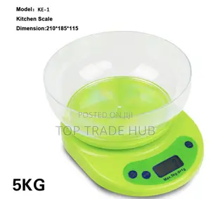 Premier Ke-1 Kitchen Scale 5kg - 1 Gram Precision
