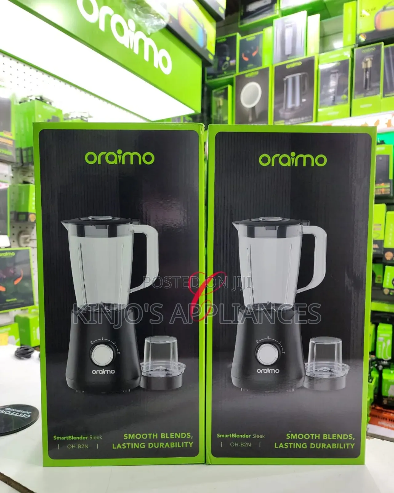 Oraimo Smartblender Oh-B2n Sleek 1.5l 2 Speeds Blender