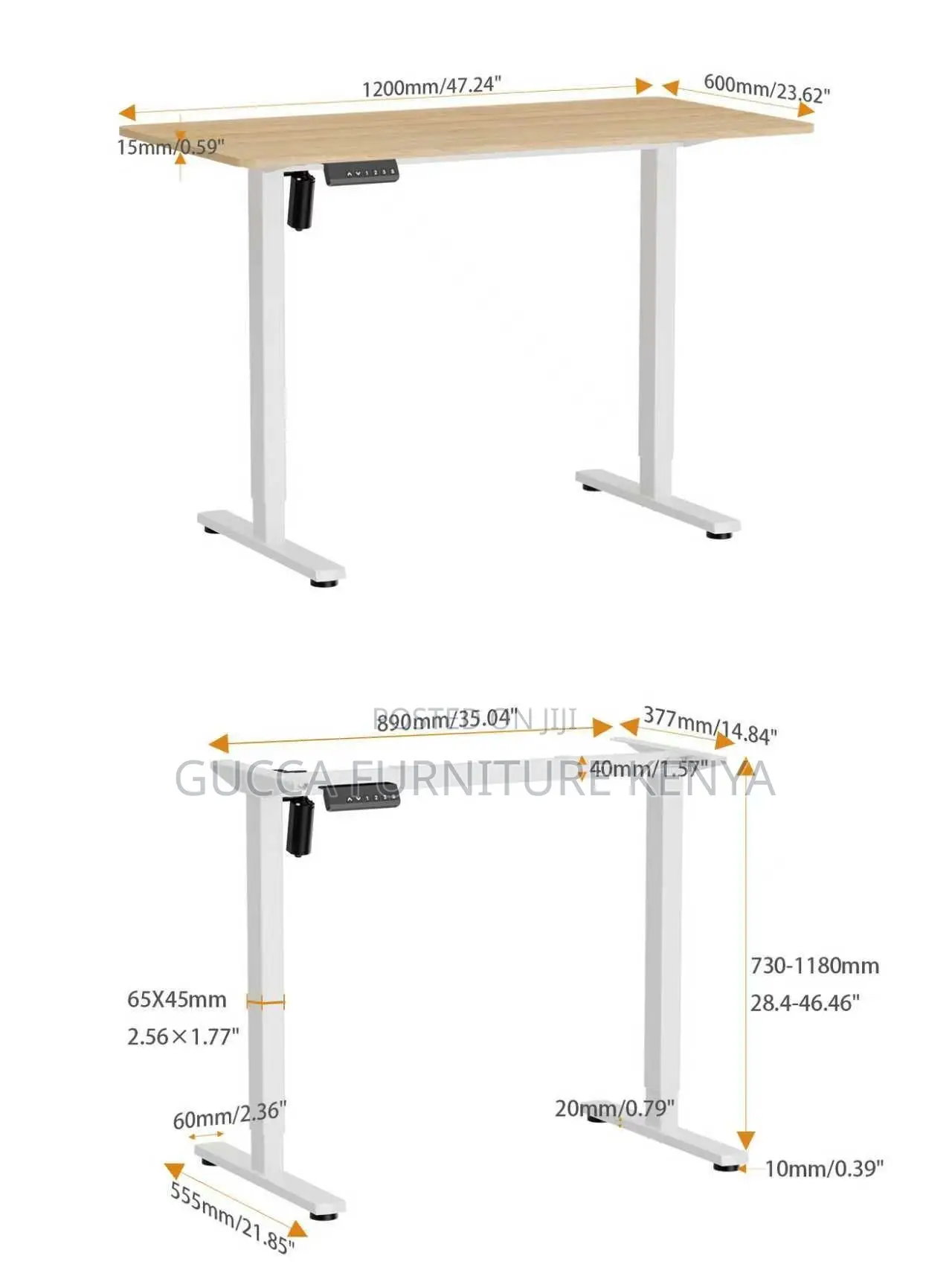 Imported Ergonomic Electric Adjustable Table
