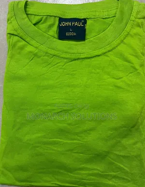 Luminous Green Round Neck Tshirt