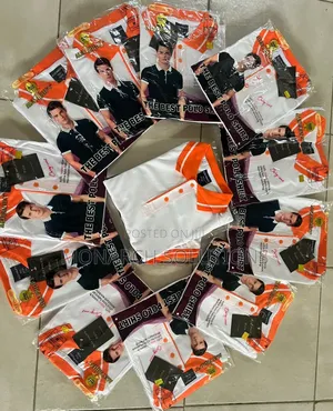 White Orange Polo Tshirts