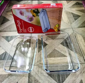 2pc Baking Trays Glass