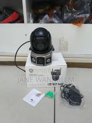 .Wifi V380 Pro Dual Lense PTZ Camera Two Way Audio CCTV Ac Powred