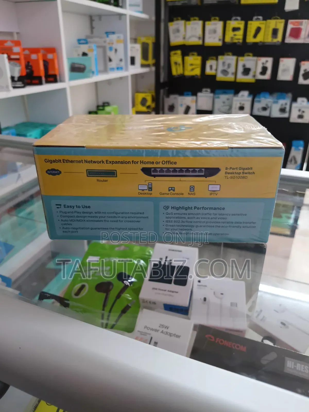 Tp-link 8- Port Gigabit Desktop Switch Tl -sg1008d