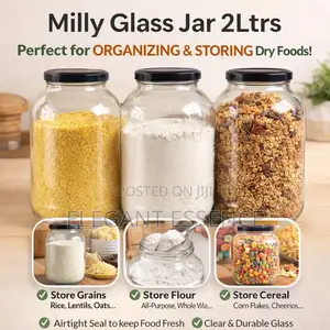 Milly Global Glass Jar 2ltrs