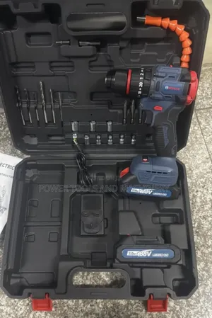 Heavy Duty Bosch Cordless Drill ( Metallic Head)