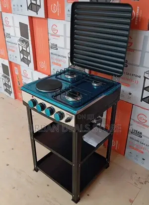 Eurochef 3 Gas +1 Electric Standing Cooker