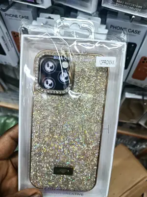 Feuss Bling Rhinestone Gem iPhone 12 Pro Max Case With Lense Stand