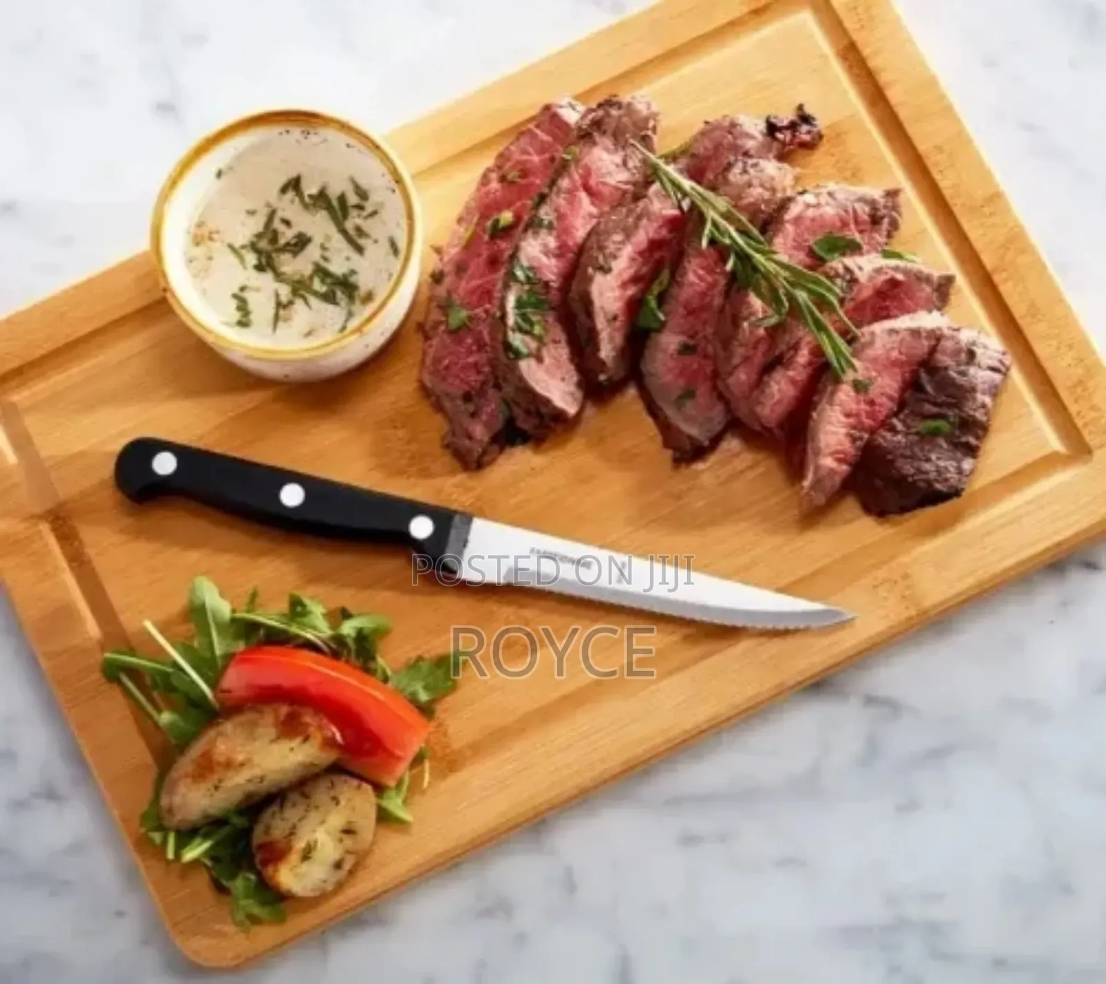 Serrated Steak Knife Set- 6pcs