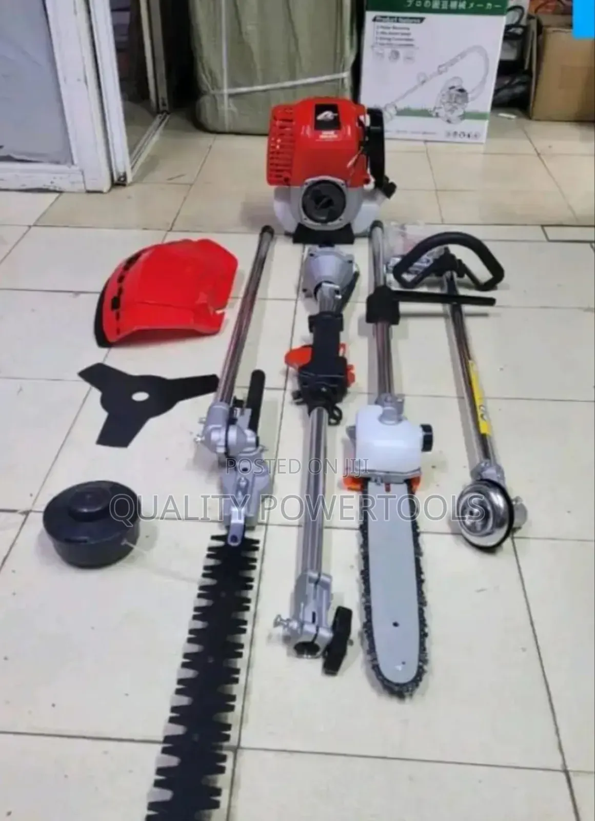 Back Pack Brush Cutter With Hedge Trimmer Power Saw