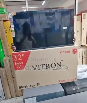 Vitron 32 Inch Tv Frameless Smart Android Tv Htc32/Bluetooth/Youtube
