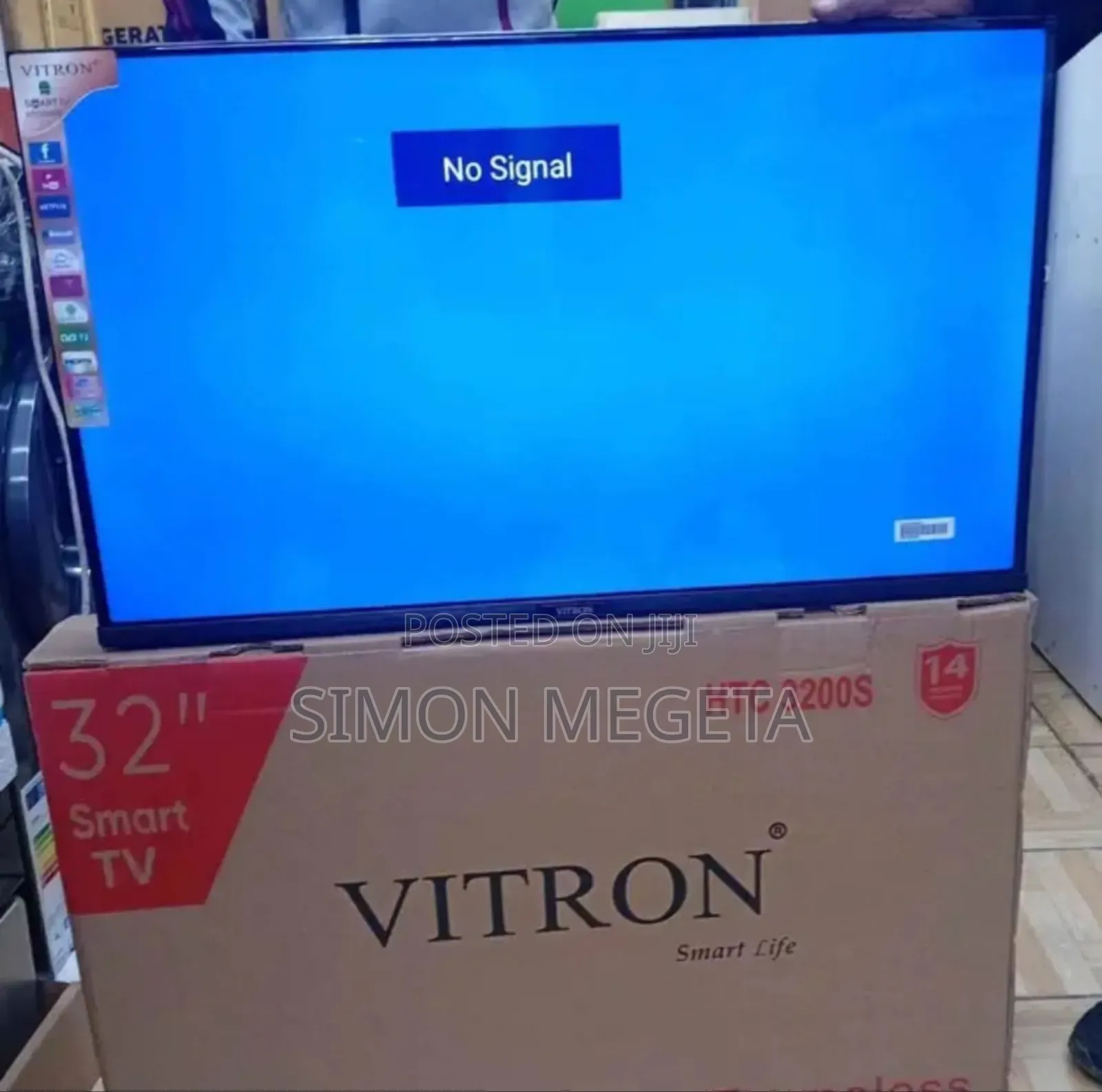 Vitron 32 Inch Tv Frameless Smart Android Tv Htc32/