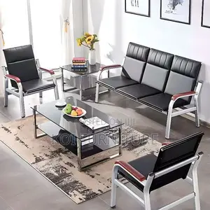 Office Sofa : 5-Seater Executive Office Sofa Set