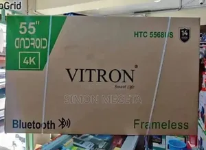 55 Inch Vitron Tv Frameless Smart Android Tv Htc5068v/Usb