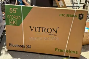 55 Inch Vitron Tv Smart Android Tv Htc5568v/Usb
