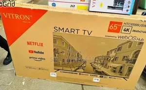 65 Inch Webos Vitron Tv Smart Android Tv Htc6568v/Usb/Netflix