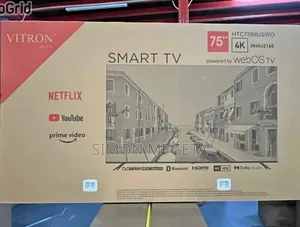 75 Inch Webos Vitron Tv Smart Android Tv Htc7588v/Usb