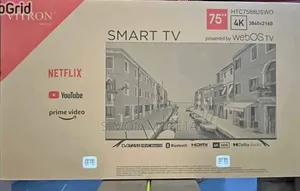 75 Inch Webos Vitron Tv Smart Android Tv Htc7588v/Usb
