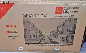 New 75 Inch Webos Vitron Tv Smart Android Tv Htc7588v/Usb