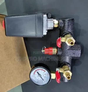 Complete Electric Compressor Switch and Gauge