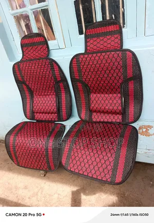 2pc Car Universal Breathable Comfortable Front Seat Cushions