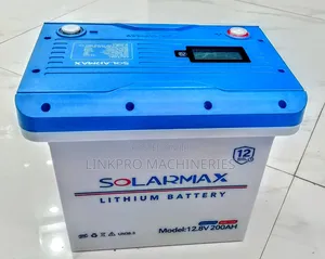 12.8v 200 Ah Solarmax Lithium Battery