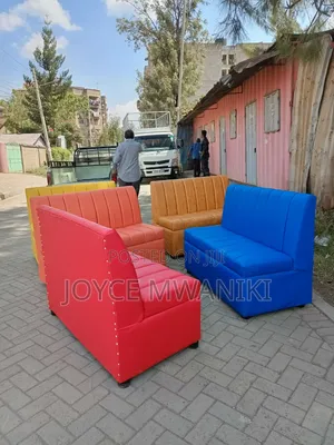 Modern Restaurant Couches, Assorted Colours 