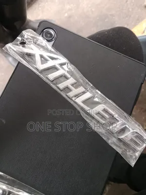 Chrome Athlete Replacement Boot Letter Badge