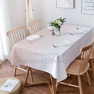 Hotel Quality Plain White Table Cloth