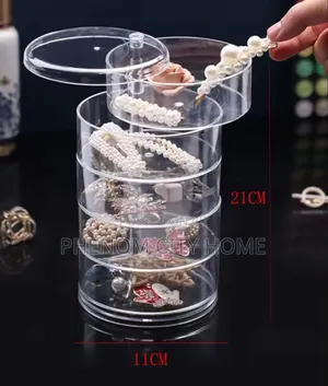 5 Layered Rotating Jewelry Storage Container