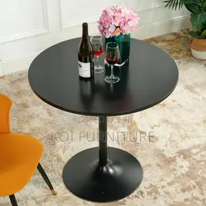 Coffee Table; Round Tulip Marble Home Office Liiving Room Coffee Table
