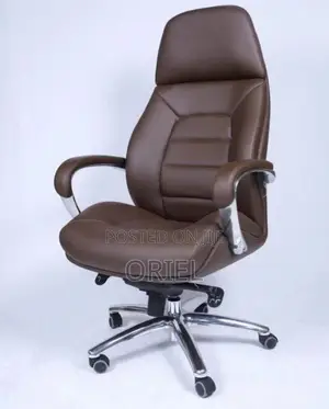 Executive Chairs:- Executive Manager High Back Leather Chair