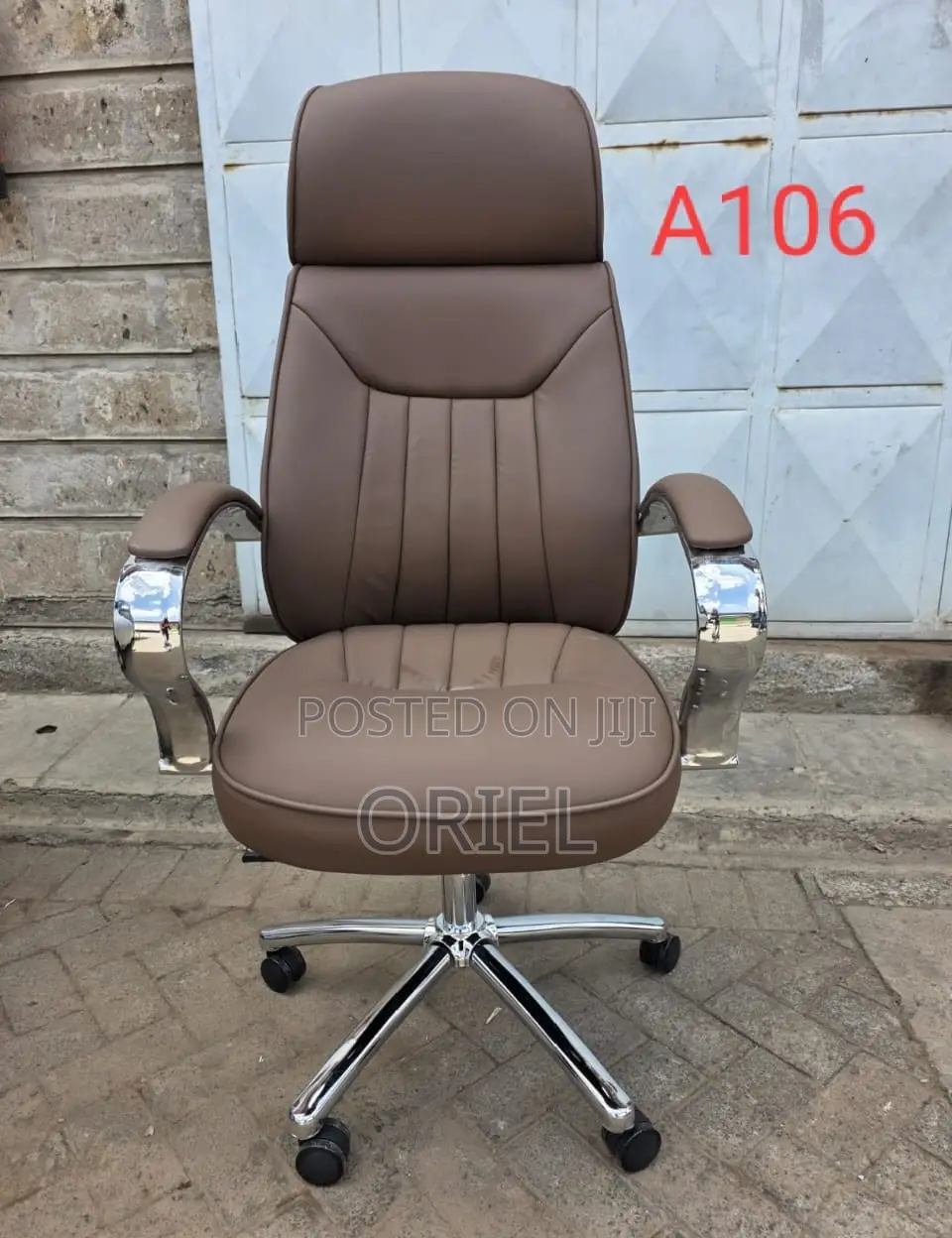 Executive Chairs:- Executive Manager High Back Leather Chair