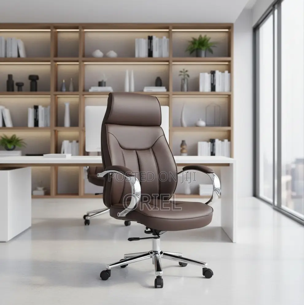Executive Chairs:- Executive Manager High Back Leather Chair
