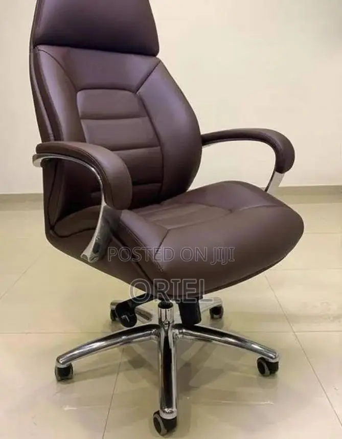 Executive Chairs:- Executive Manager High Back Leather Chair