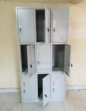 Executive 9-Door Storage Cabinet